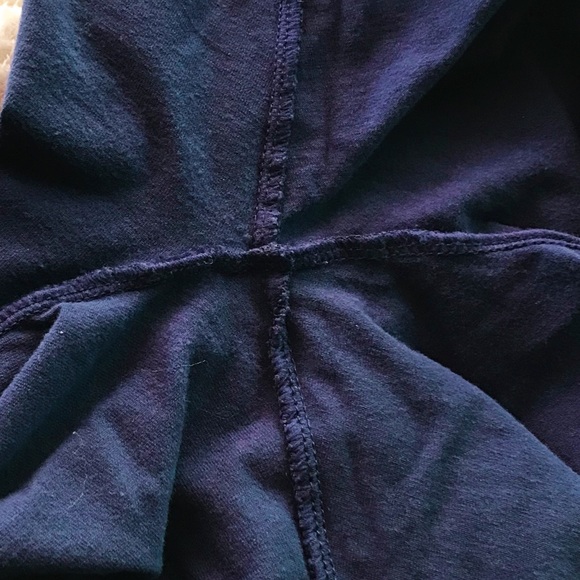 VS PINK Leopard Print Leggings Blue Small - Picture 8 of 11